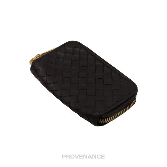 🔴  Bottega Veneta Pouch - Chocolate Intrecciato Leather - Picture 4 of 7